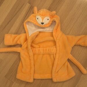 Cloud Island Fox Plush Baby Robe
